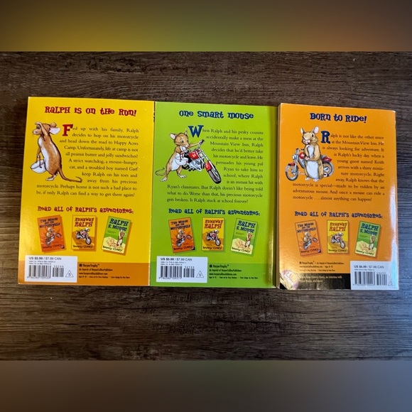 The Ralph Mouse Collection [The Mouse and the Motorcycle / Runaway Ralph / Ralph - Picture 4 of 5